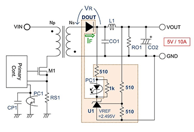 电源规格和替代电路-提高AC/DC转换器效率的二次侧同步整流电路设计 图1