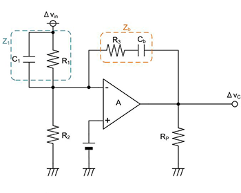 电压放大器的示例图