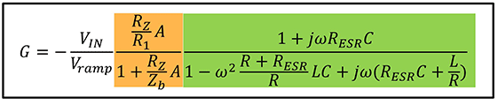 TOTAL传递函数（降压电压模式一般公式）2