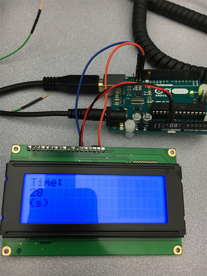 使用Arduino驱动LCD的DIY指南 LCD显示程序运行时间 – 28(s)
