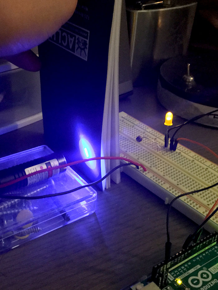 如何利用Arduino实现激光绊线 图9