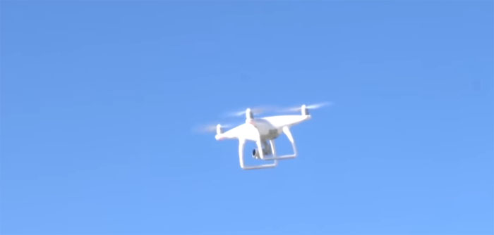 flying a drone in high winds