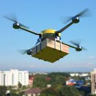 commercial food delivery by drones