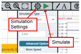 ROHM Solution Simulator（RSS）を使ったシミュレーション。リニアレギュレータの熱シミュレーション：Simulation Settingsと実行
