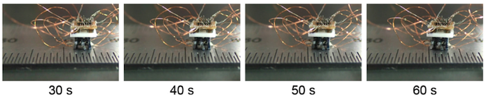 Locomotion of the MEMS microbot